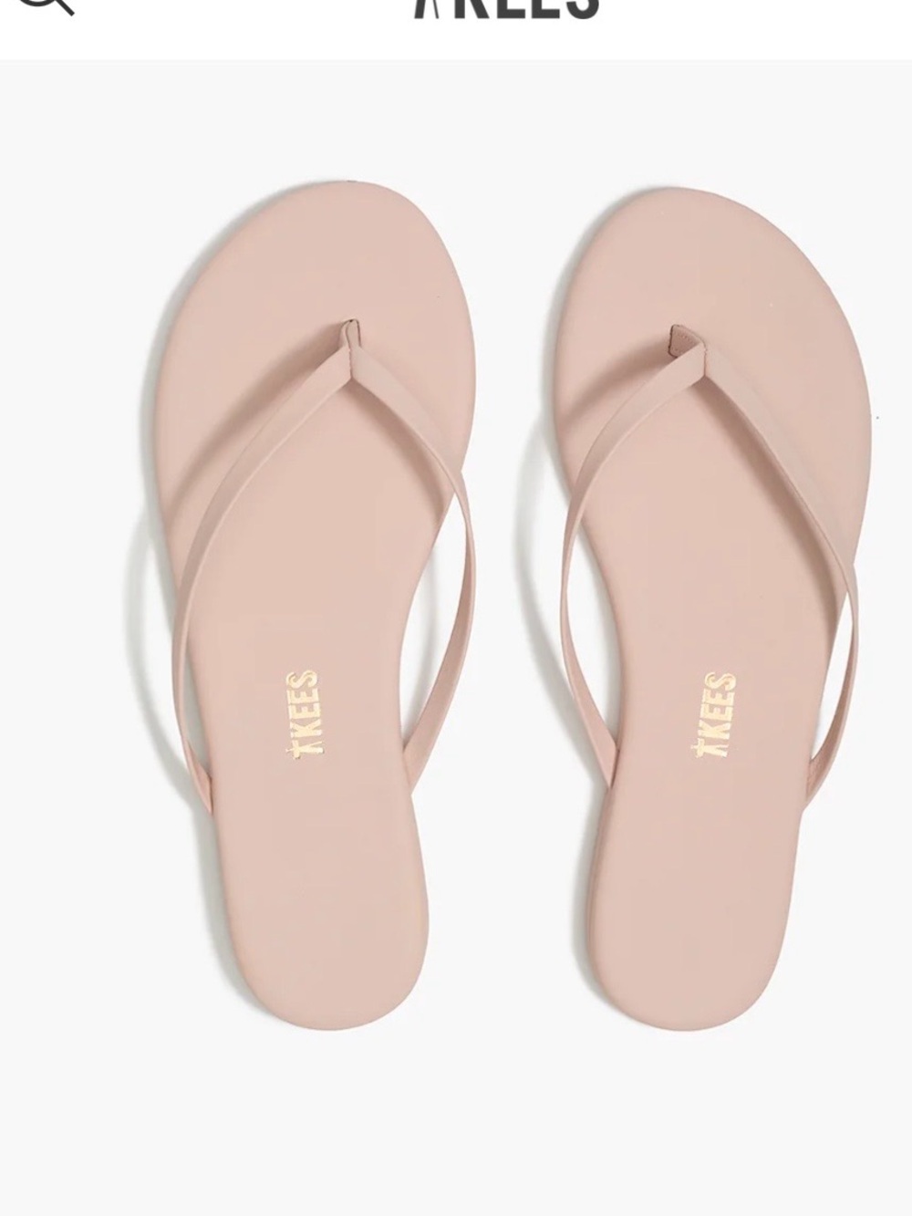 TKEES Soft Pink Flip Flop